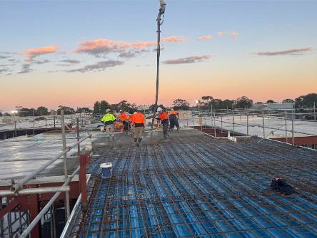 Concrete shed pad sub-base preparation Adelaide